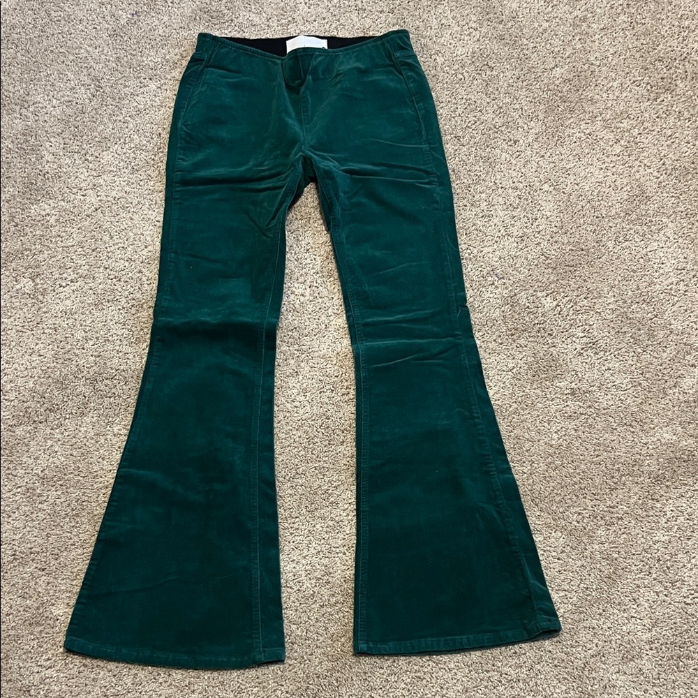 Green Corduroy Trousers